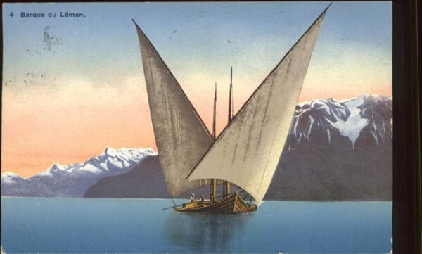 Segelschiffe Barque du Leman
