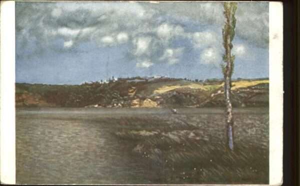 Kuenstlerkarte Serie VIII 5. Nach dem Regen Prof. H. U