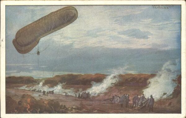 Zeppelin Deutscher Luftflotten Verein Kanonen