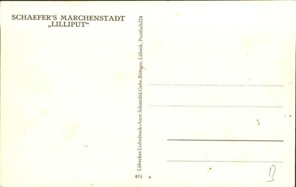 Kuriosum Schaefers Märchenstadt Lilliput – Bild 2