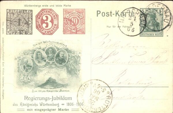 Adel Wappen Königreichs-Jubiläum 1806-1906