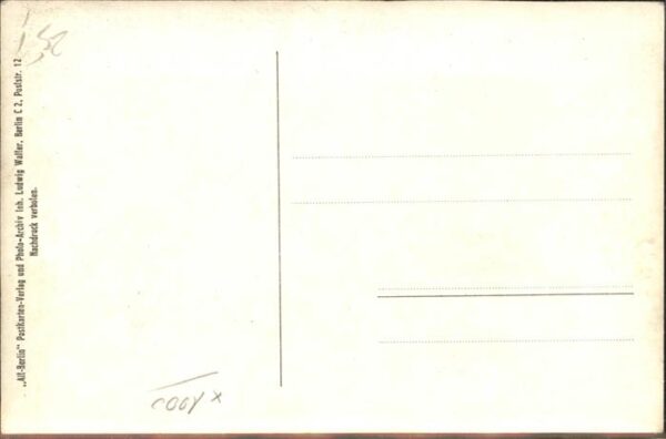 Postbote Brieftraeger Alt-Berlin 1800 – Bild 2