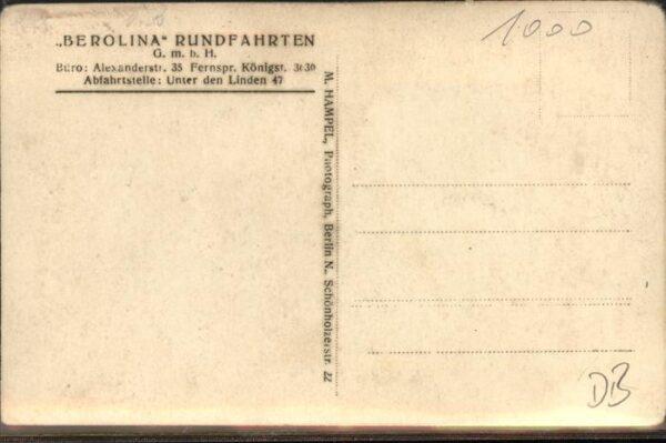 Autobus Omnibus Rundfahrten Berolina G.m.b.H – Bild 2