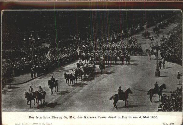 Adel feierlicher Einzug Sr. Maj. Kaiser Fran