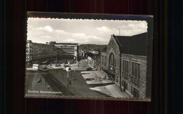 Bahnhof Vorplatz Bielefeld Strassenbahn