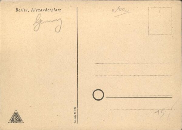 Strassenbahn Alexanderplatz Berlin – Bild 2