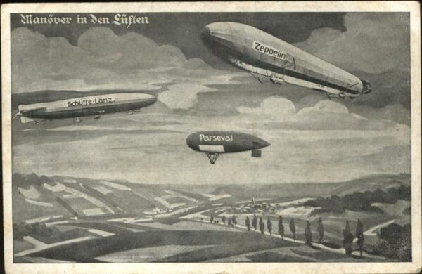Zeppelin Manöver Lüfte Schütte-Lanz Parseval