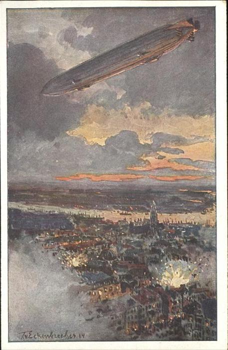 Zeppelin Künstlerkarte