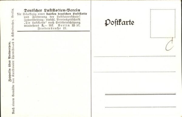 Zeppelin Künstlerkarte – Bild 2