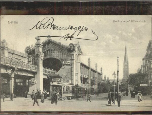 Bahnhof Hochbahnhof Bülowstr. Berlin Strassenba