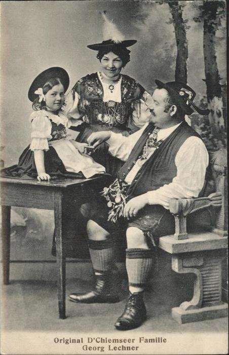 Trachten Original Chiemseer Familie Lechner