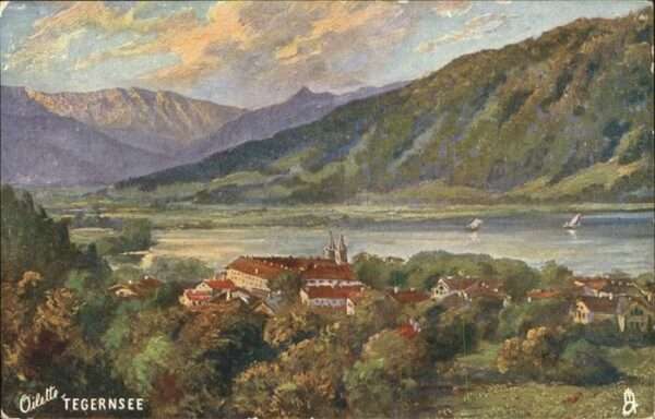 Verlag Tucks Oilette Nr. 217 B Tegernsee
