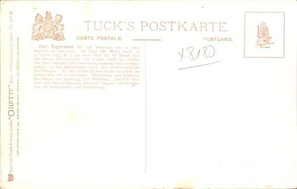 Verlag Tucks Oilette Nr. 217 B Tegernsee – Bild 2