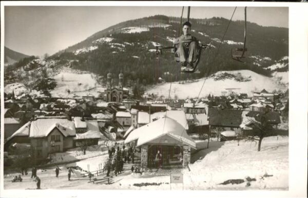 Sessellift Skifahren Winter Todtnau