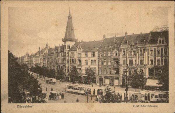 Strassenbahn Düsseldorf Graf Adolf-Strasse