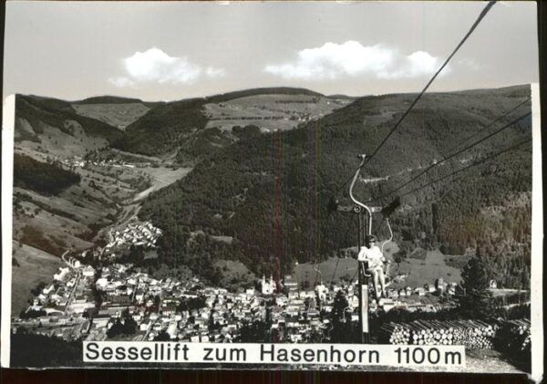 Sessellift Hasenhorn Schwarzwald
