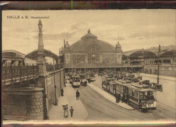 Strassenbahn Halle a. S. Hauptbahnhof