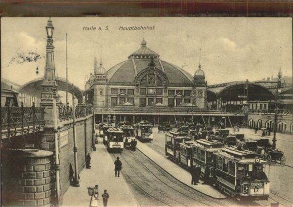 Strassenbahn Halle a. S. Hauptbahnhof