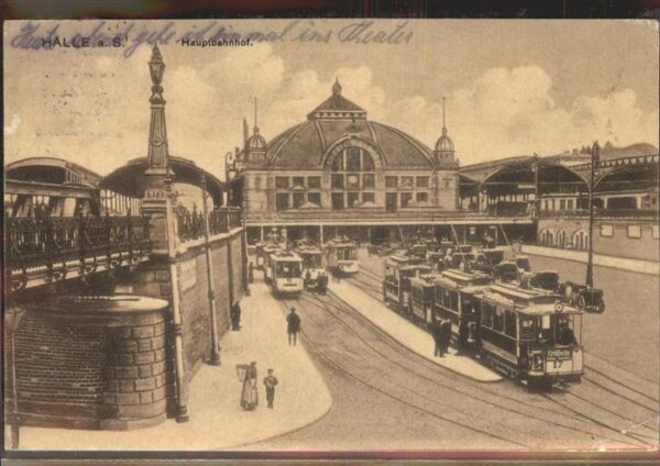 Strassenbahn Hauptbahnhof Halle a. S.