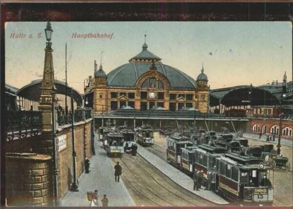 Strassenbahn Hauptbahnhof Halle a. S.
