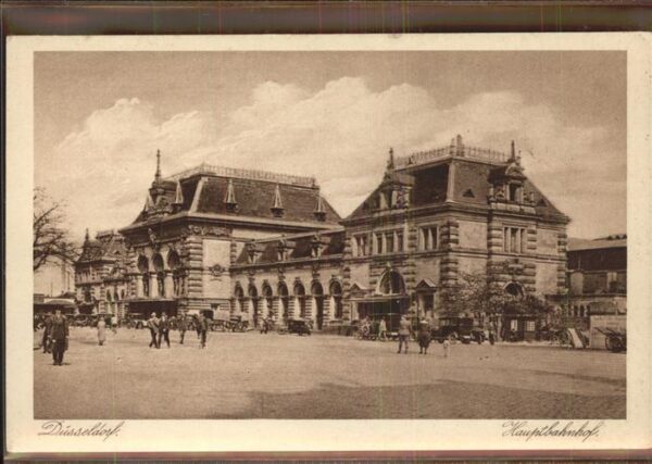 Bahnhof Hauptbahnhof Düsseldorf