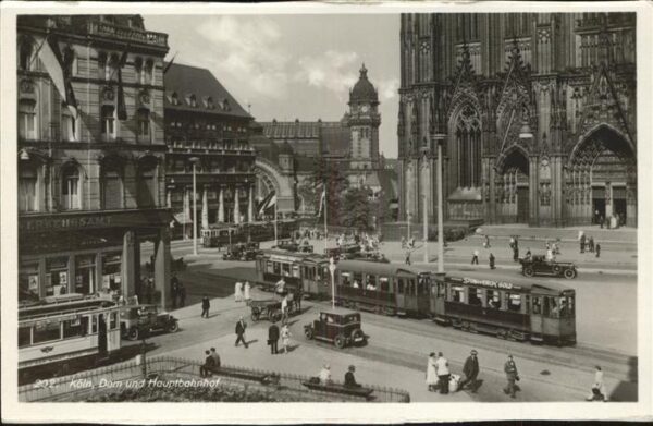 Strassenbahn Köln Dom Hauptbahnhof