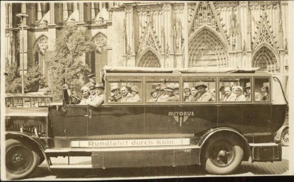 Autobus Omnibus Rundfahrten Köln Dom