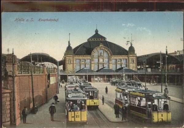 Strassenbahn Hauptbahnhof Halle a. S.