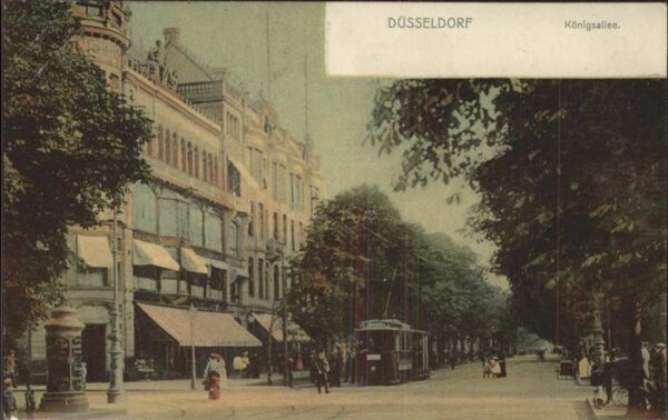 Strassenbahn Königsallee Düsseldorf