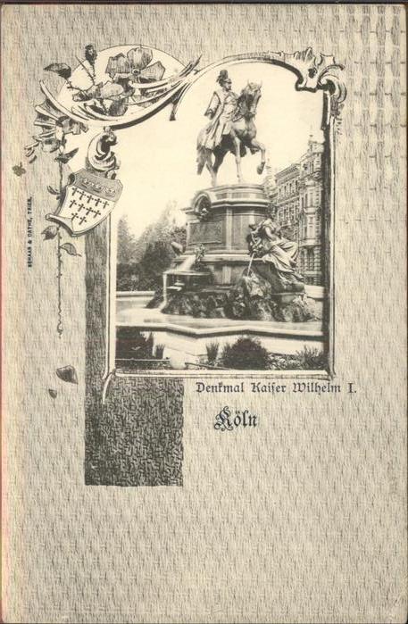 Wilhelm I Denkmal Kaiser Wappen