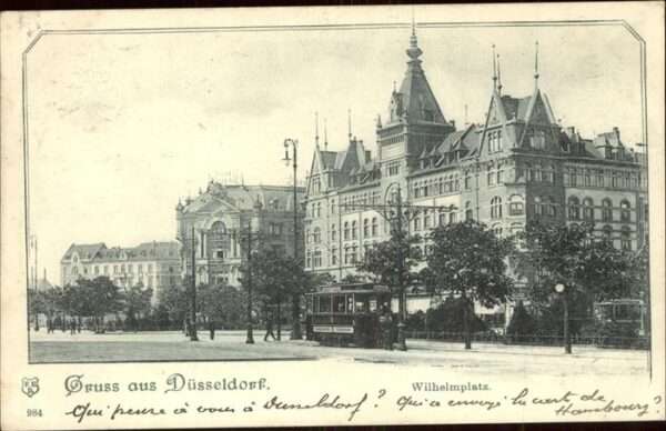 Strassenbahn Wilhelmplatz