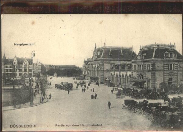 Bahnhof Hauptbahnhof Hauptpostamt