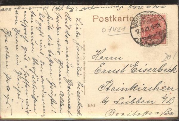 Sommerfeld Lubsko Totalansicht vom Bergschlösschen – Bild 2