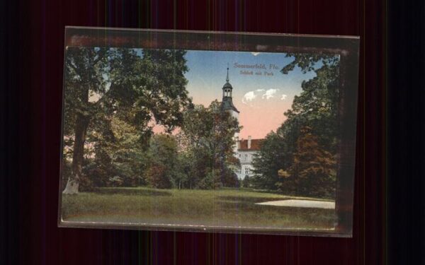 Sommerfeld Lubsko Schloss mit Park