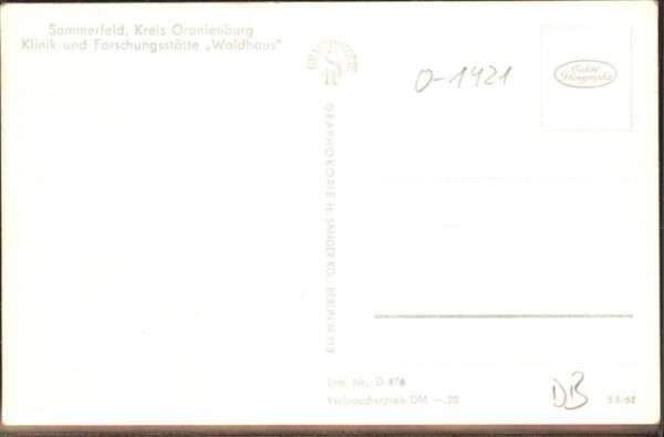 Sommerfeld Lubsko Klinik und Forschungsstätte – Bild 2