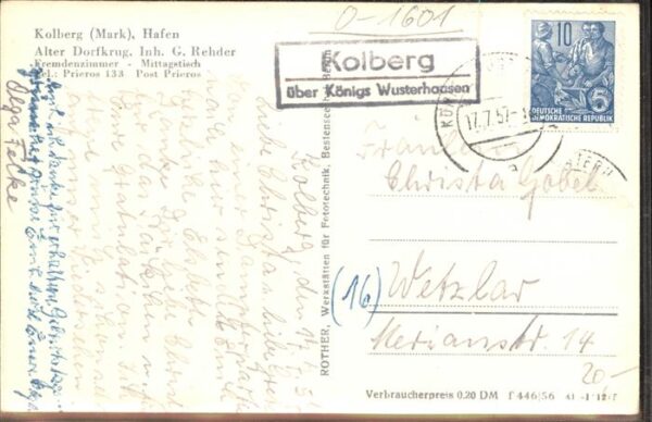 Kolberg Wolziger See Dampfer Hafen Anlegestelle Boot Uferweg – Bild 2