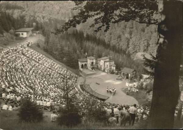 Freilichtbuehne Thingstaette Meininger Naturtheater Steinbach-Langen