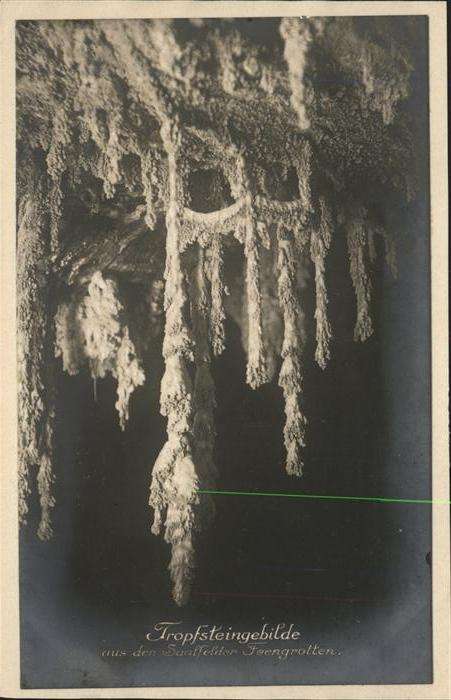 Hoehlen Caves Grottes Saalfeld Feengrotte Tropfsteingebilde