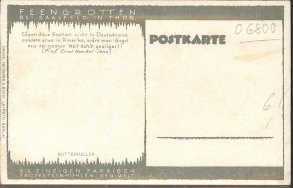 Hoehlen Caves Grottes Feengrotte Saalfeld Butterkeller – Bild 2