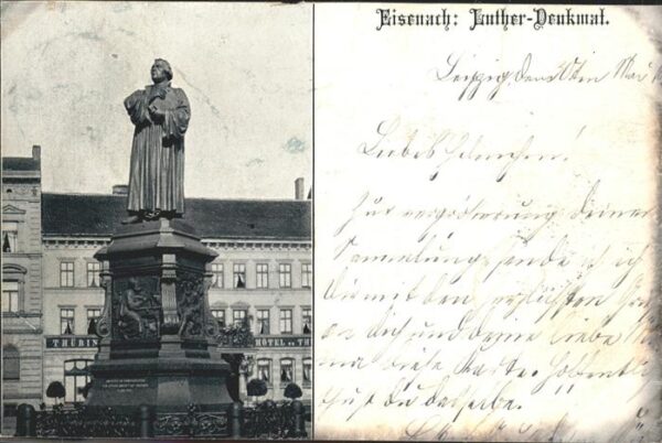 Luther Martin Denkmal Eisenach