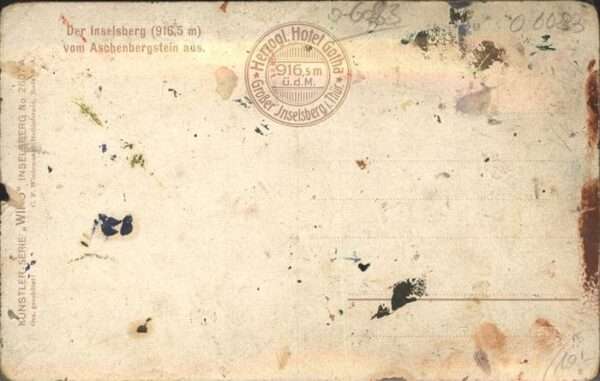 Verlag WIRO Wiedemann Nr. 2607 A Inselberg – Bild 2