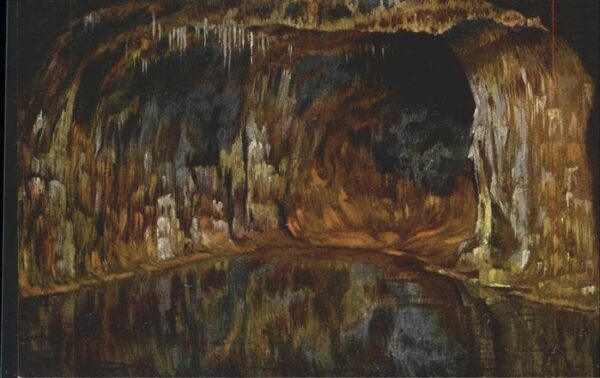 Hoehlen Caves Grottes Feengrotte Saalfeld blaue Grotte