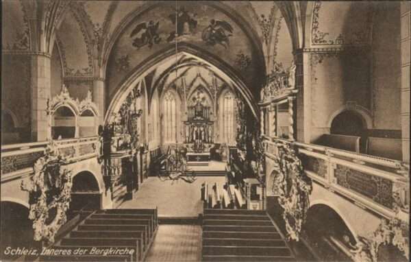 Kirchenorgel Schleiz Bergkirche