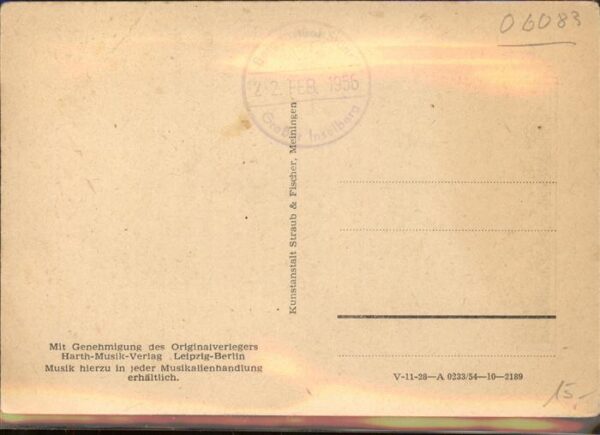 Liederkarte So klingts in den Bergen Karl Möller He – Bild 2