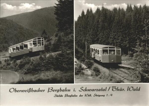 Zahnradbahn Oberweißbach Schwarzatal