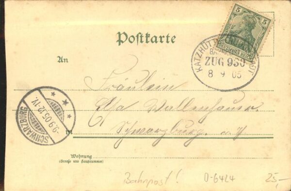 Gruss aus Brief Jugendstil – Bild 2