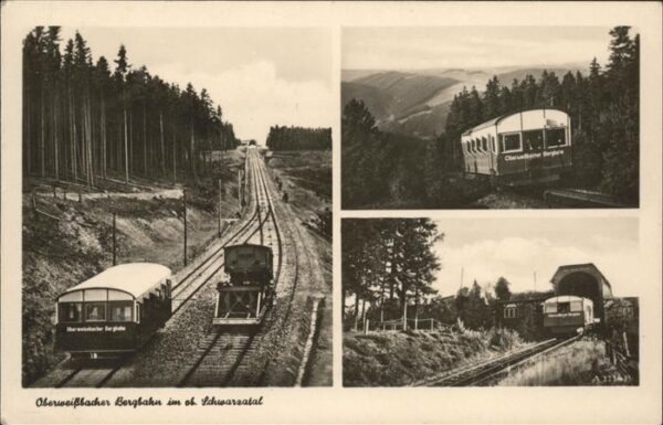Bergbahn Oberweißbach Schwarzatal Thüringer-Wald