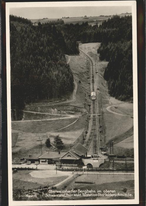 Bergbahn Oberweißbach Schwarzatal Thüringer-Wald