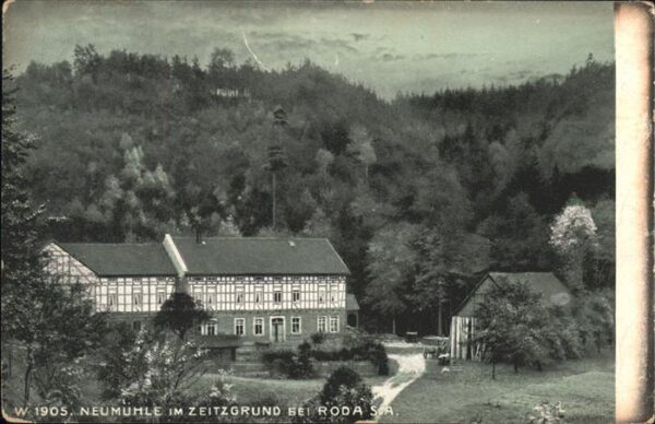 Verlag WIRO Wiedemann Nr. 296 Neumühle Zeitzgrund Roda