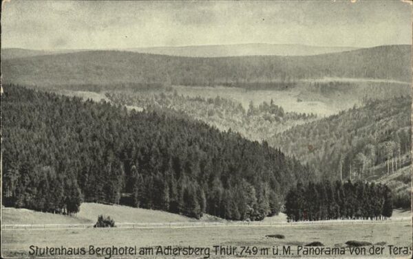 Verlag WIRO Wiedemann Nr. 924 Stutenhaus Berghotel Adlersberg